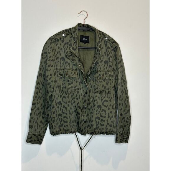 Rails Collins Leopard-Print Jacket - Picture 2 of 5